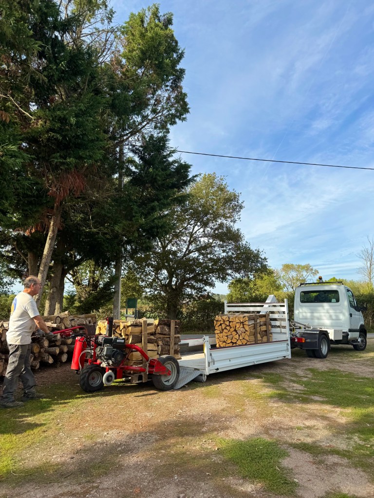 Photo livraison de bois de chauffage la buchette chichéenne 